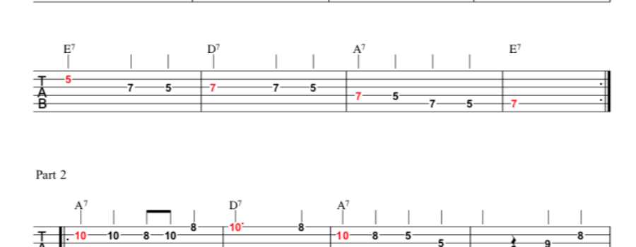 Blues Basics Targeting Root Notes